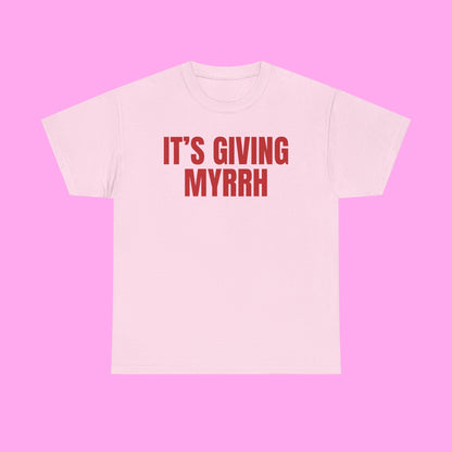 It's Giving Myrrh