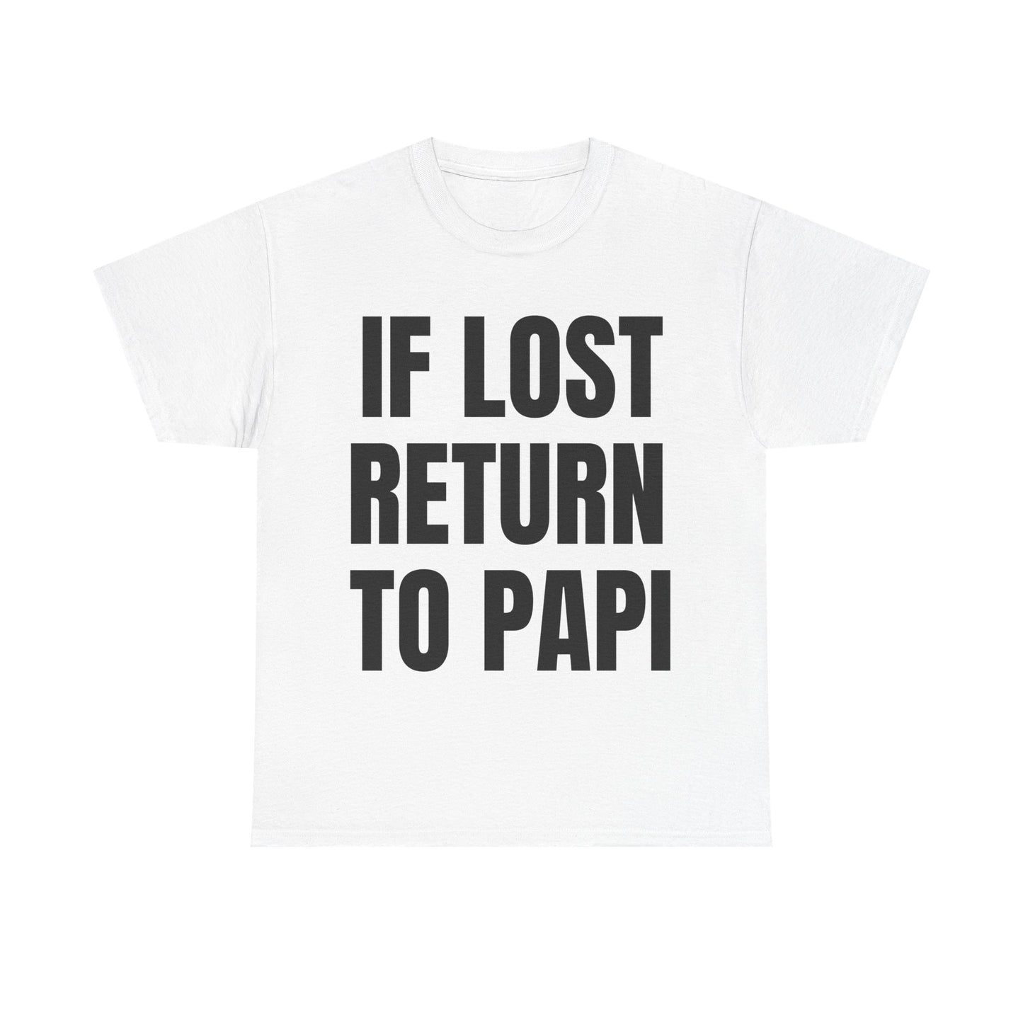 If lost | Drake tee