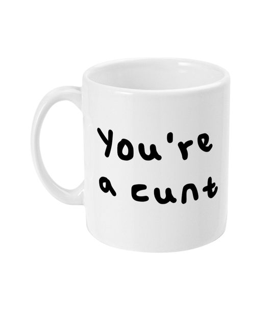 You're a cunt mug