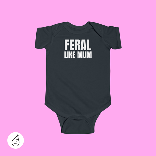 Custom feral baby grow