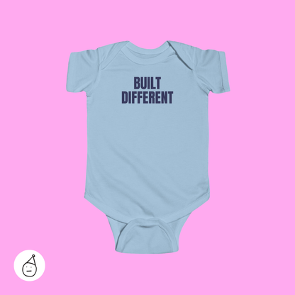 Built different baby grow