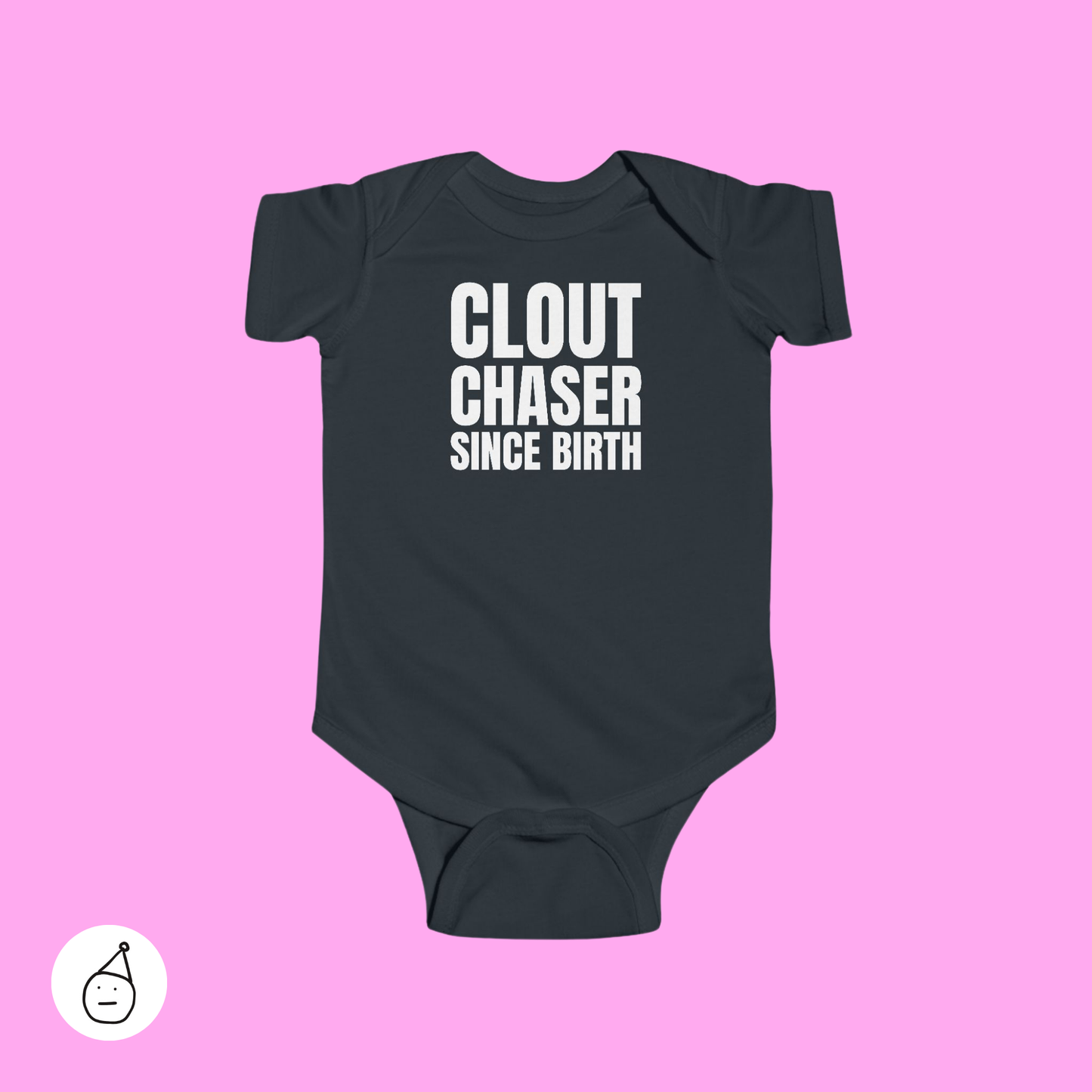 Clout chaser baby grow