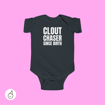 Clout chaser baby grow