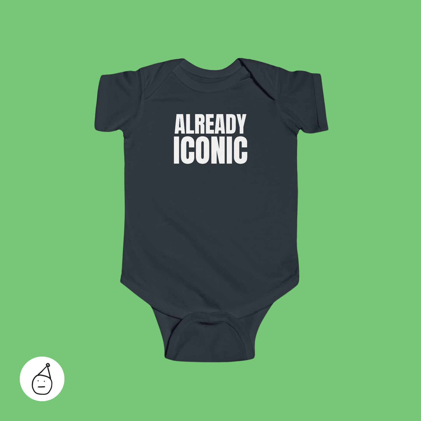 Already Iconic baby grow