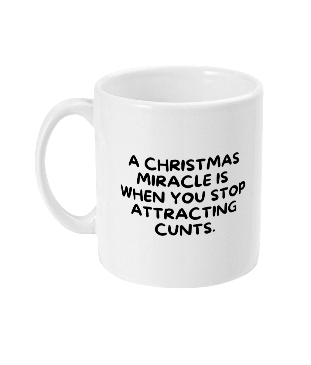 Stop attracting cunts mug
