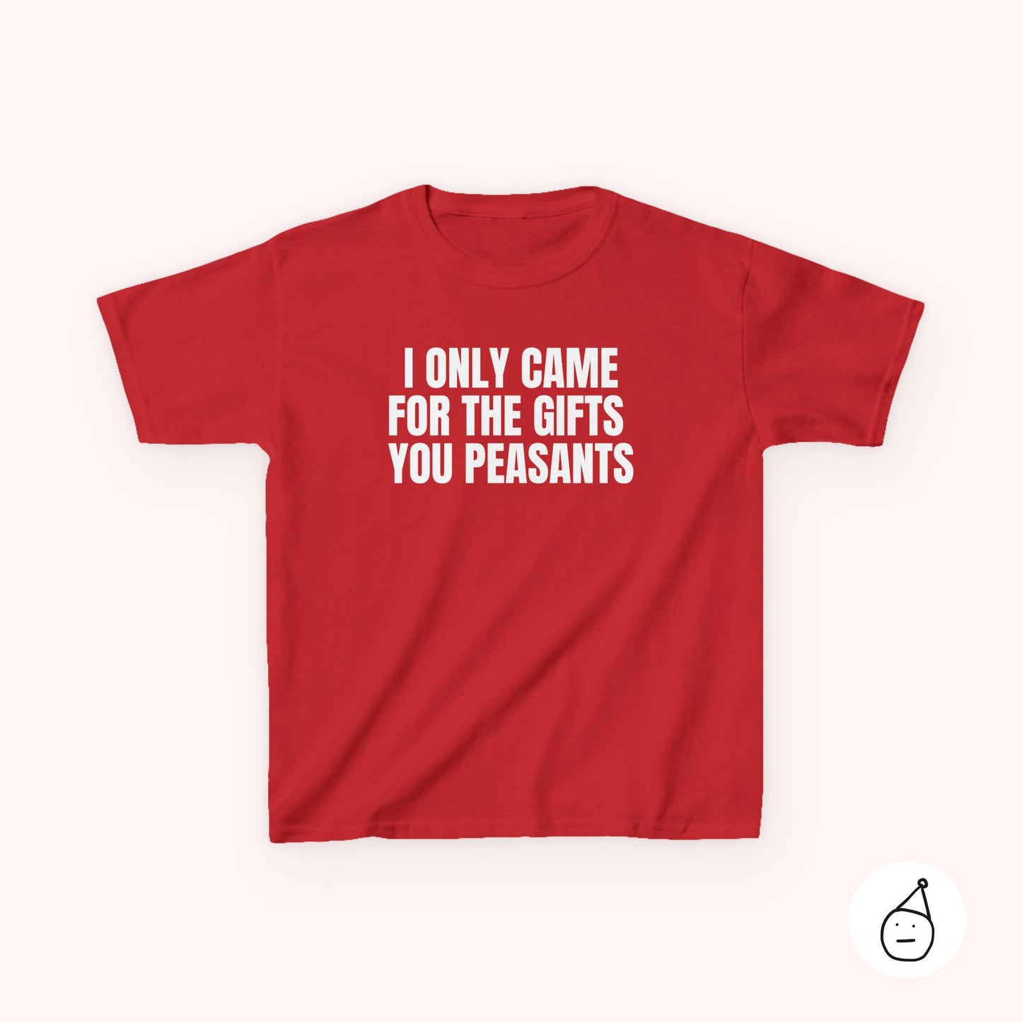 Kids Came For The Gifts