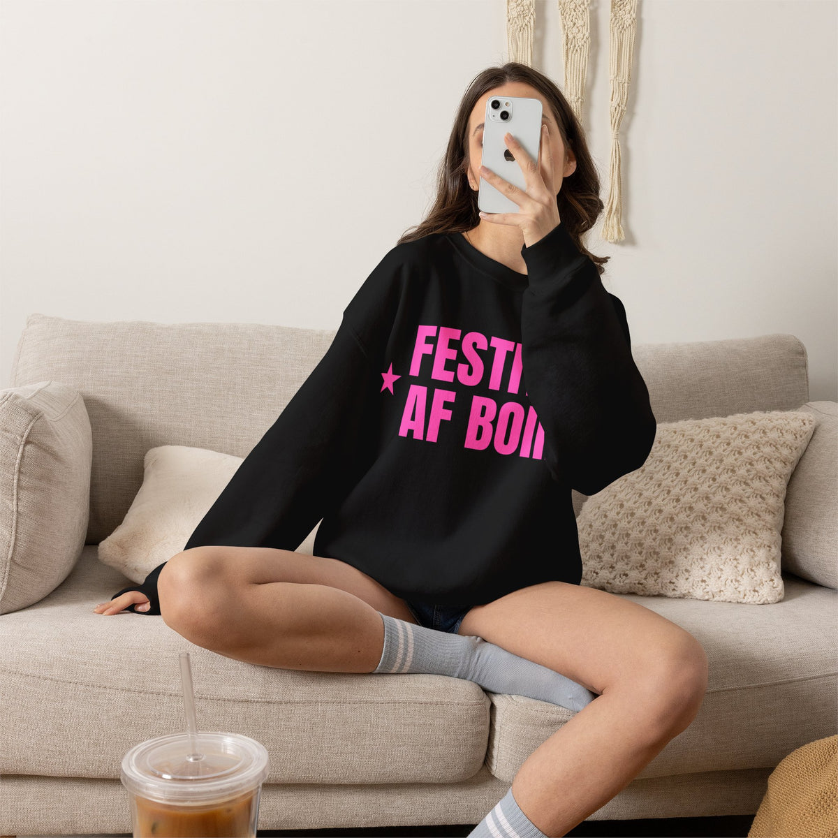 FESTIVE AF SWEAT