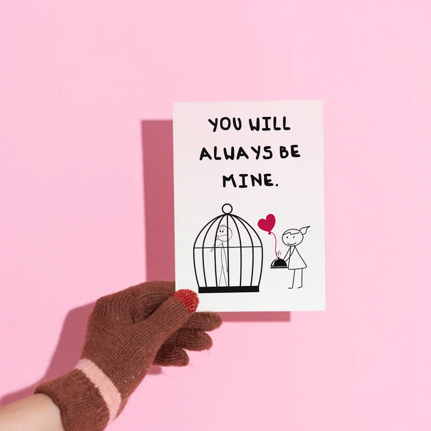 Always be mine card