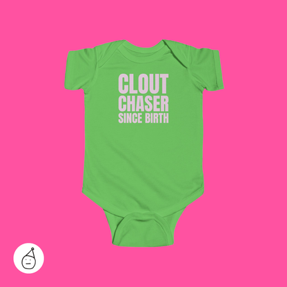 Clout chaser baby grow
