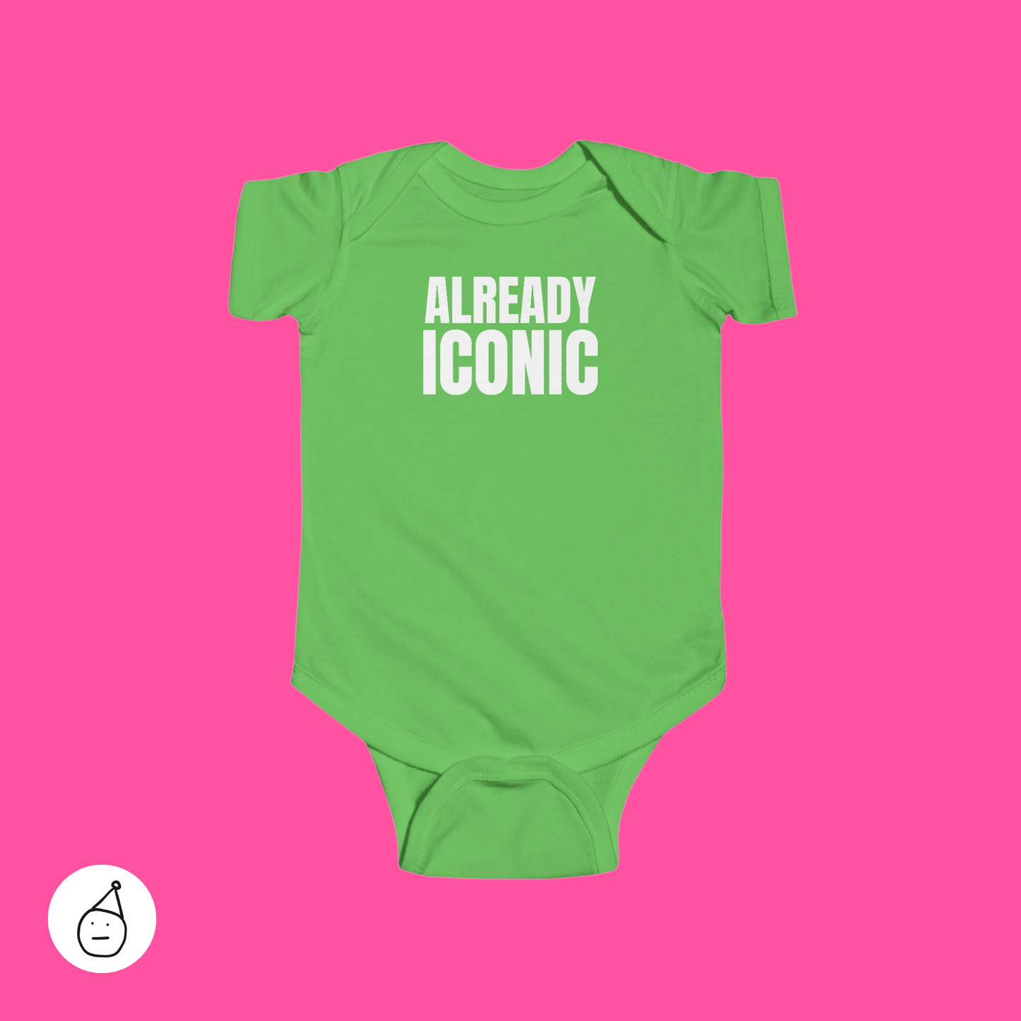 Already Iconic baby grow