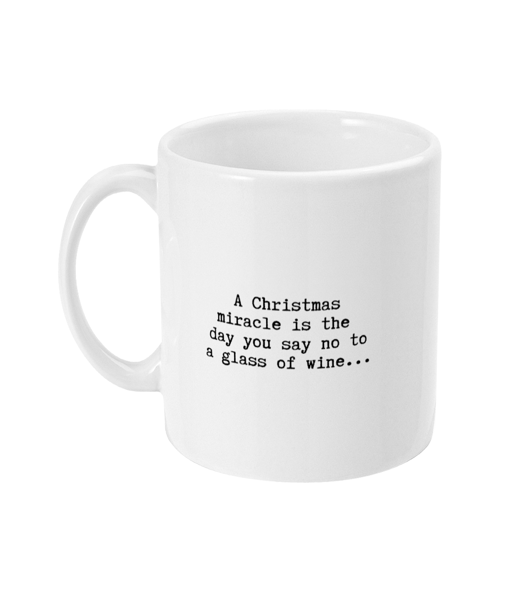 Glass of wine mug