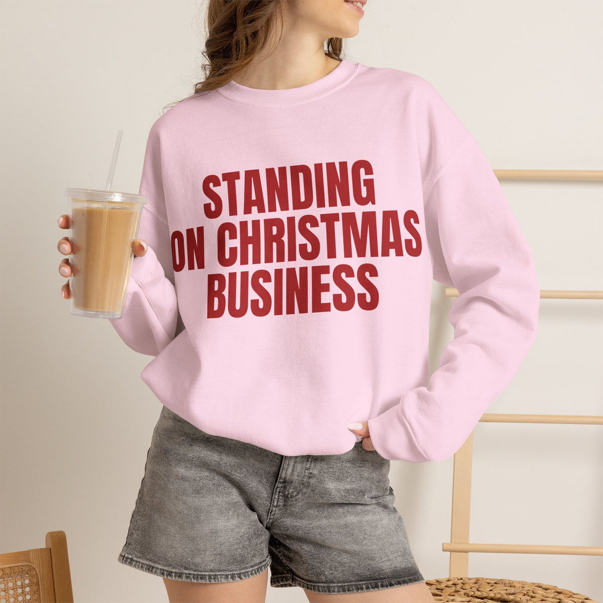 CHRISTMAS BUSINESS SWEAT