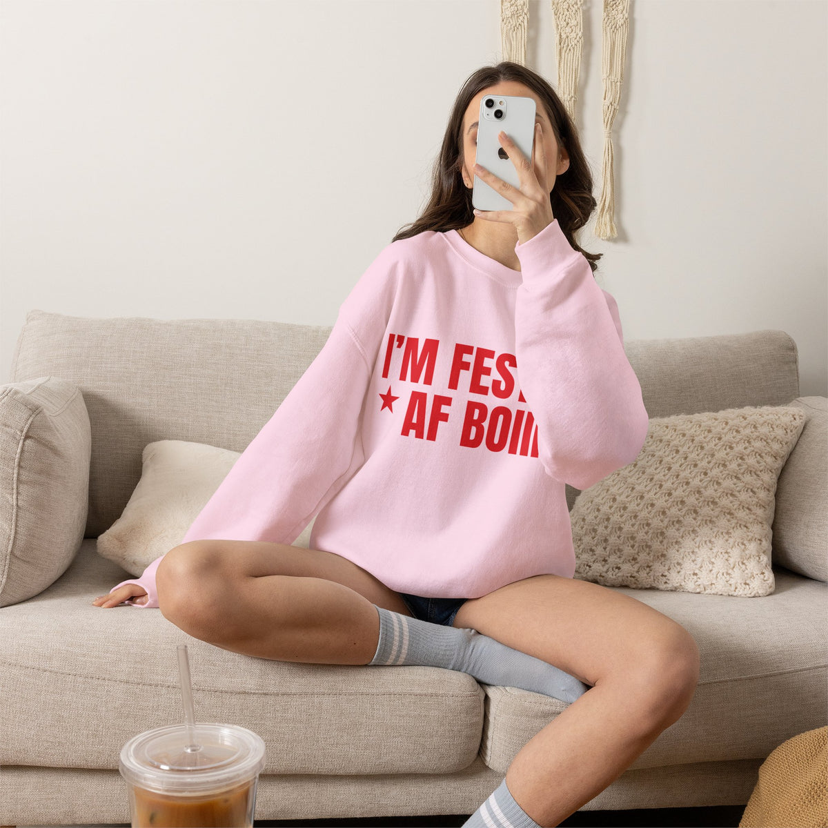 FESTIVE AF Sweatshirt
