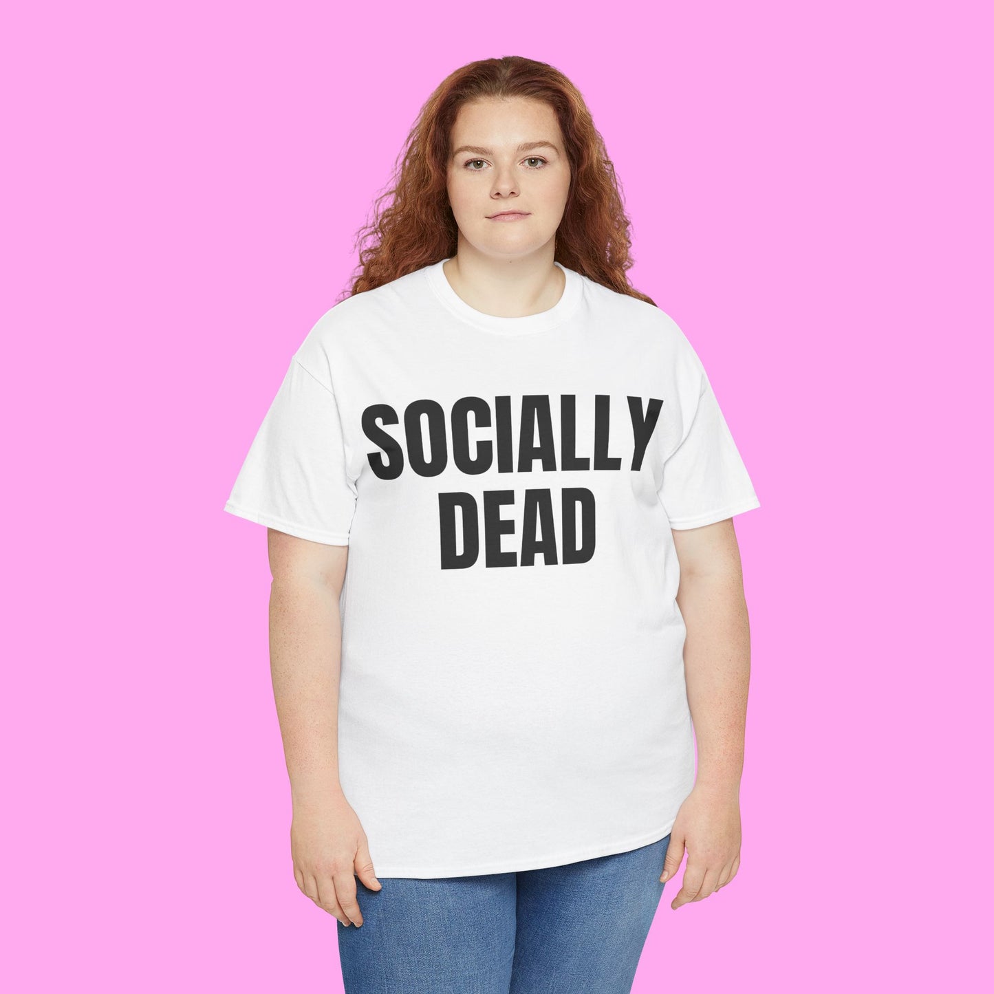 Socially dead tee
