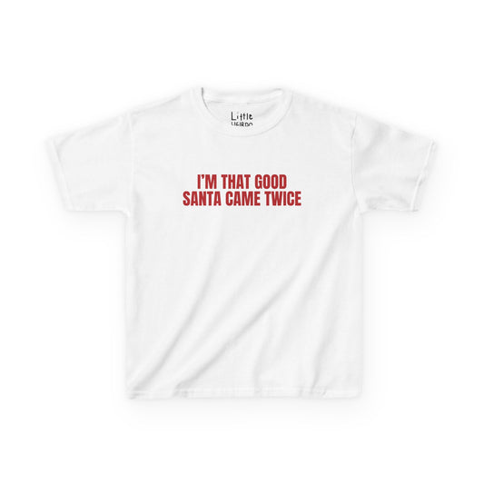 CAME TWICE BABY TEE