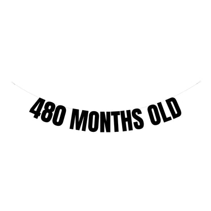 480 Months old banner