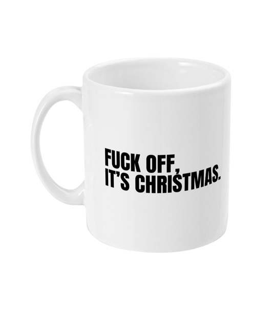 It's Christmas mug