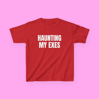 Haunting my exes baby tee