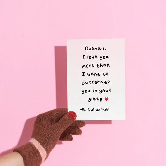 Suffocate you card