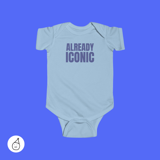 Already Iconic baby grow