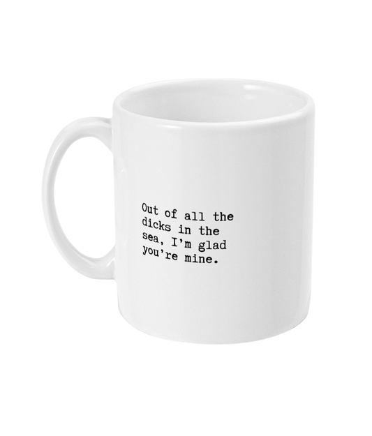 All the dicks in the sea mug