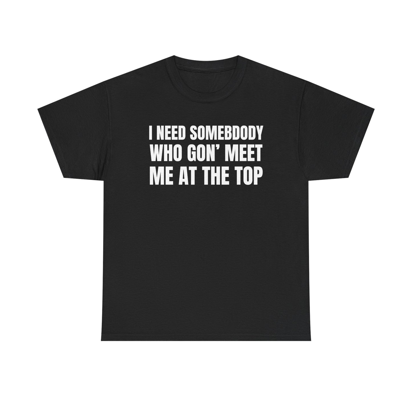 At the top | Drake tee