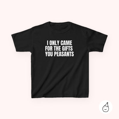 Kids Came For The Gifts