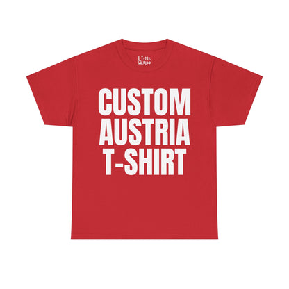 Custom Austria Unisex Tee