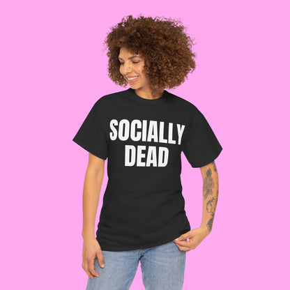 Socially dead tee