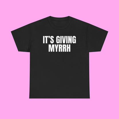 It's Giving Myrrh