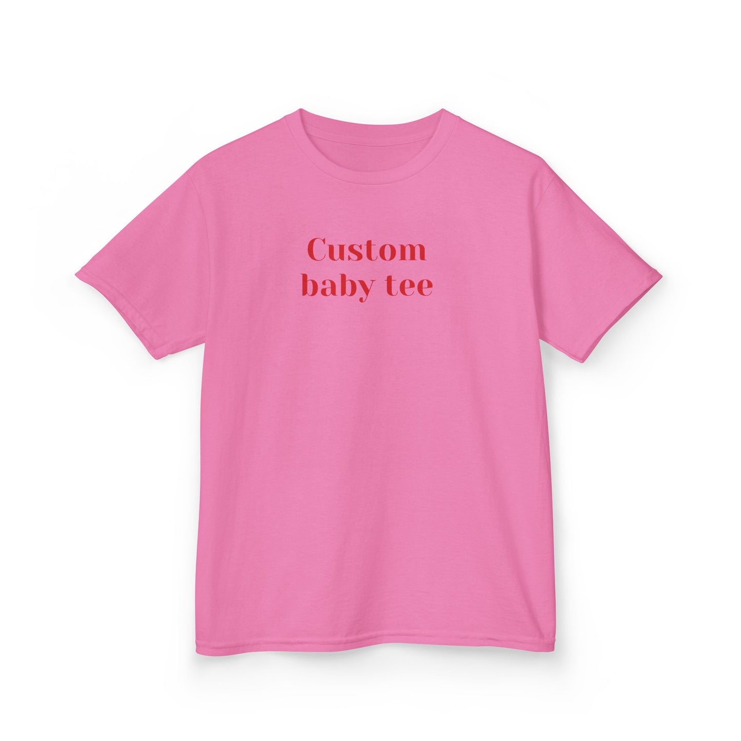 Personalised baby tee