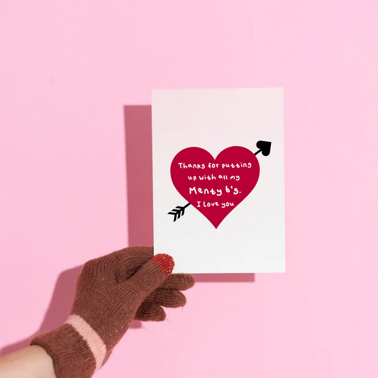 Menty b’s card