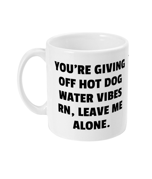 Hot dog water mug
