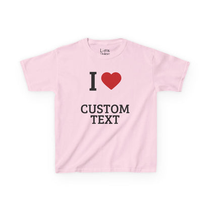 Custom I Love Tee