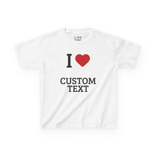Custom I Love Tee