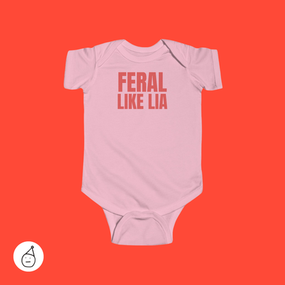 Custom feral baby grow