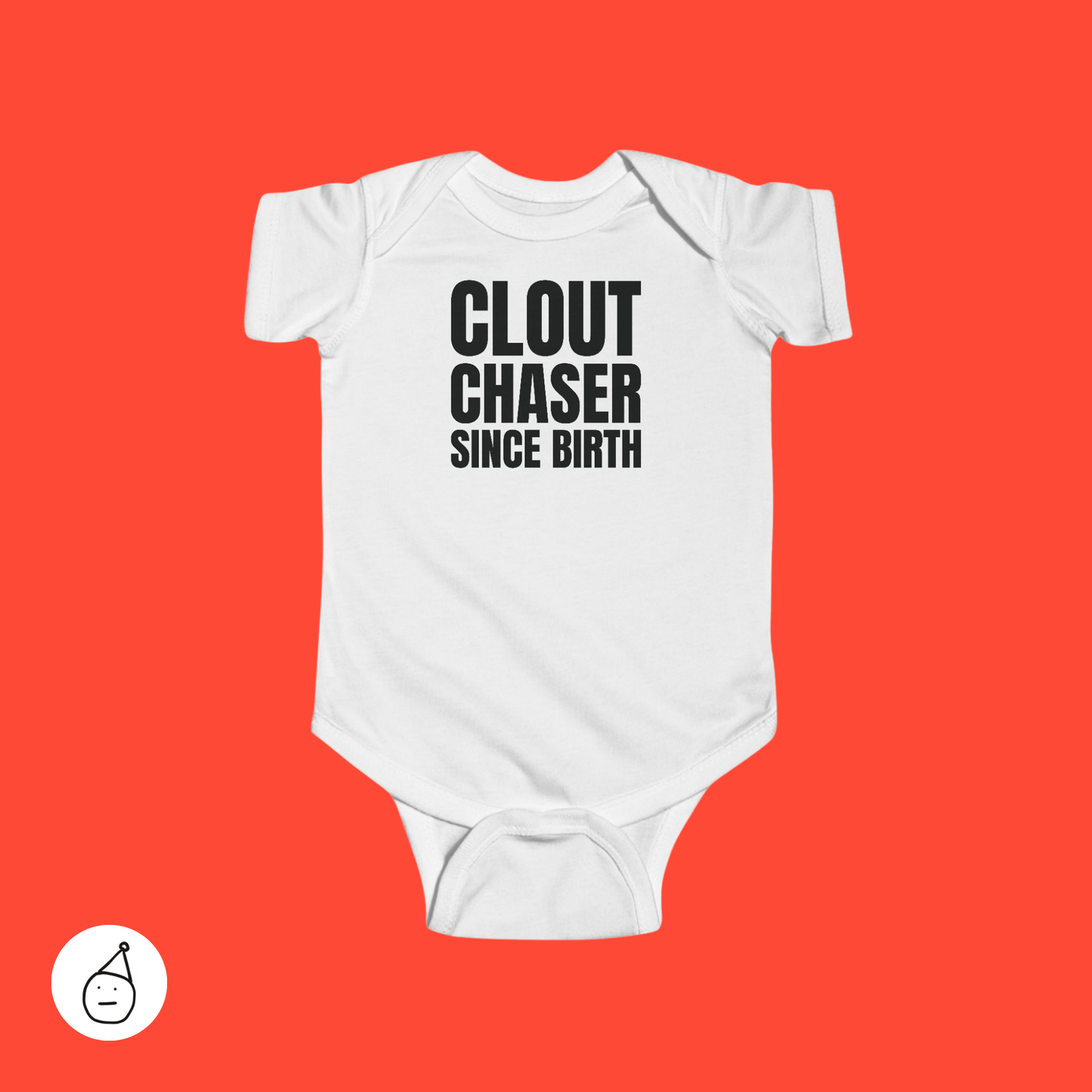 Clout chaser baby grow