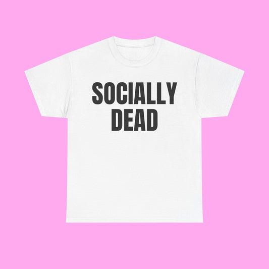 Socially dead tee