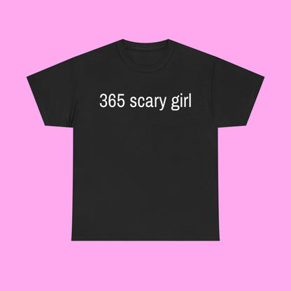 365 scary girl tee