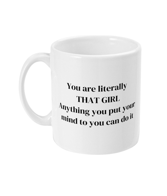 That girl mug
