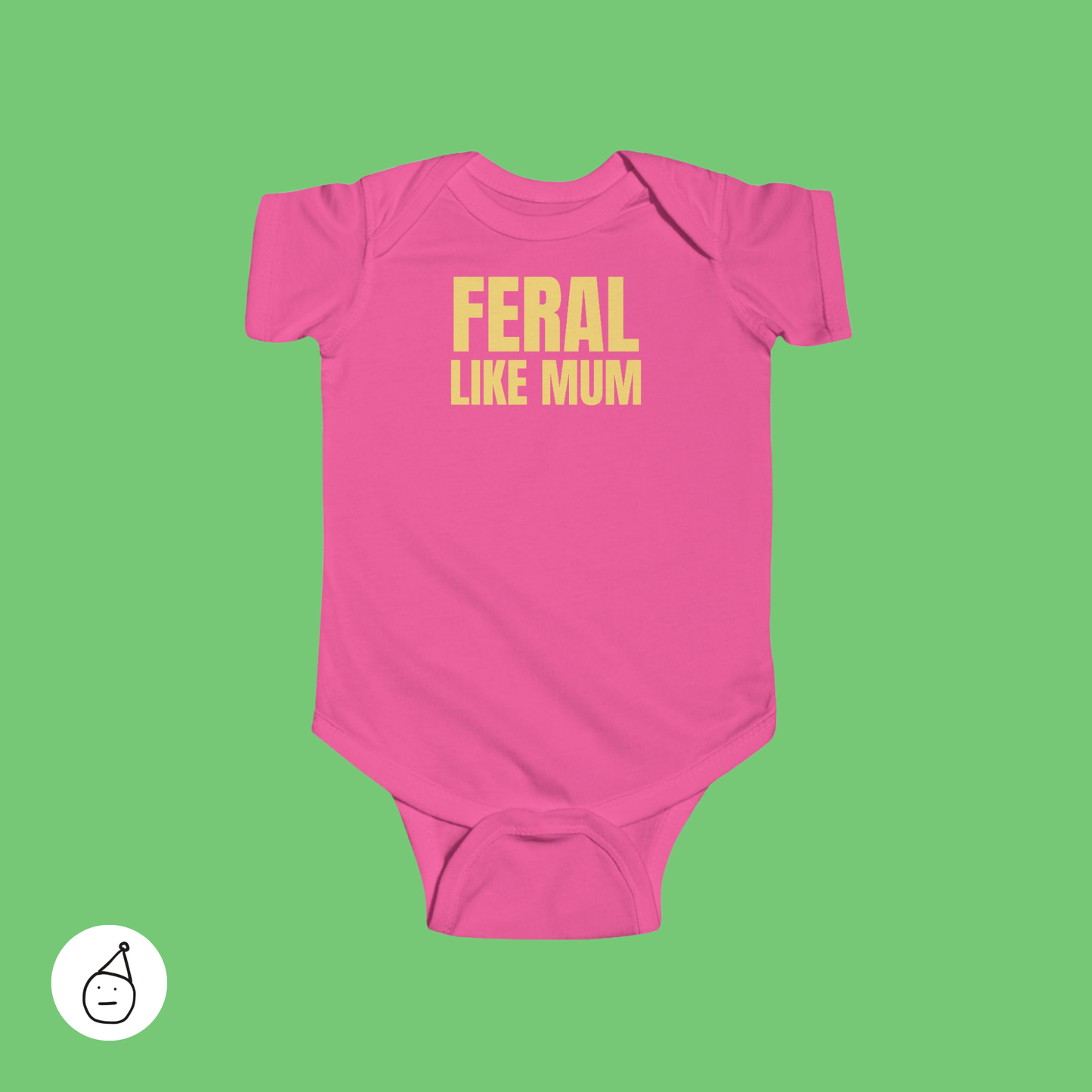 Custom feral baby grow