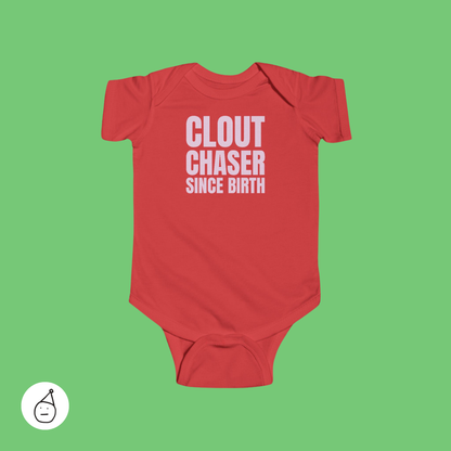 Clout chaser baby grow