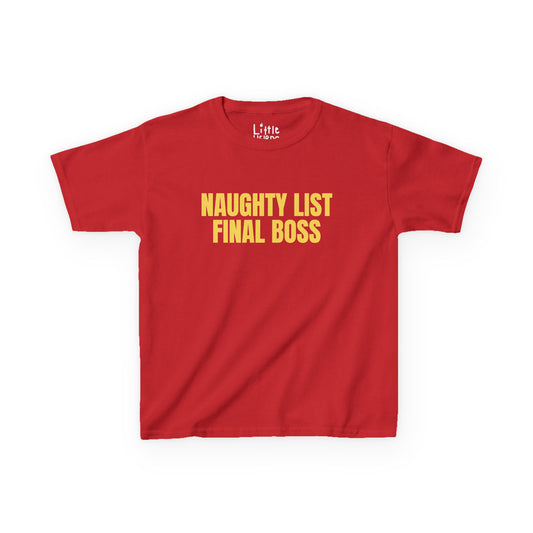 NAUGHTY LIST BABY TEE
