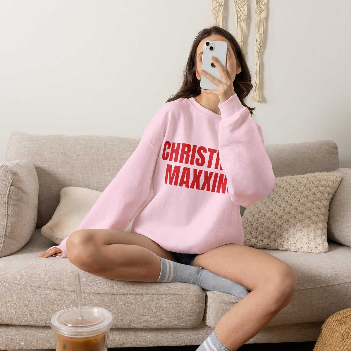 CHRISTMAS MAXXING Sweatshirt