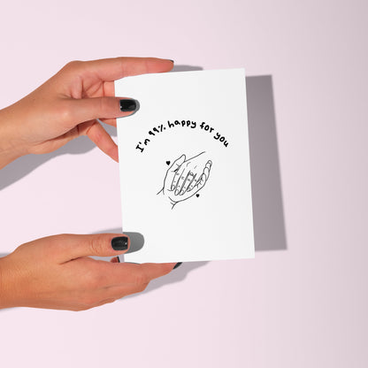 hilarious engagement and wedding day cards