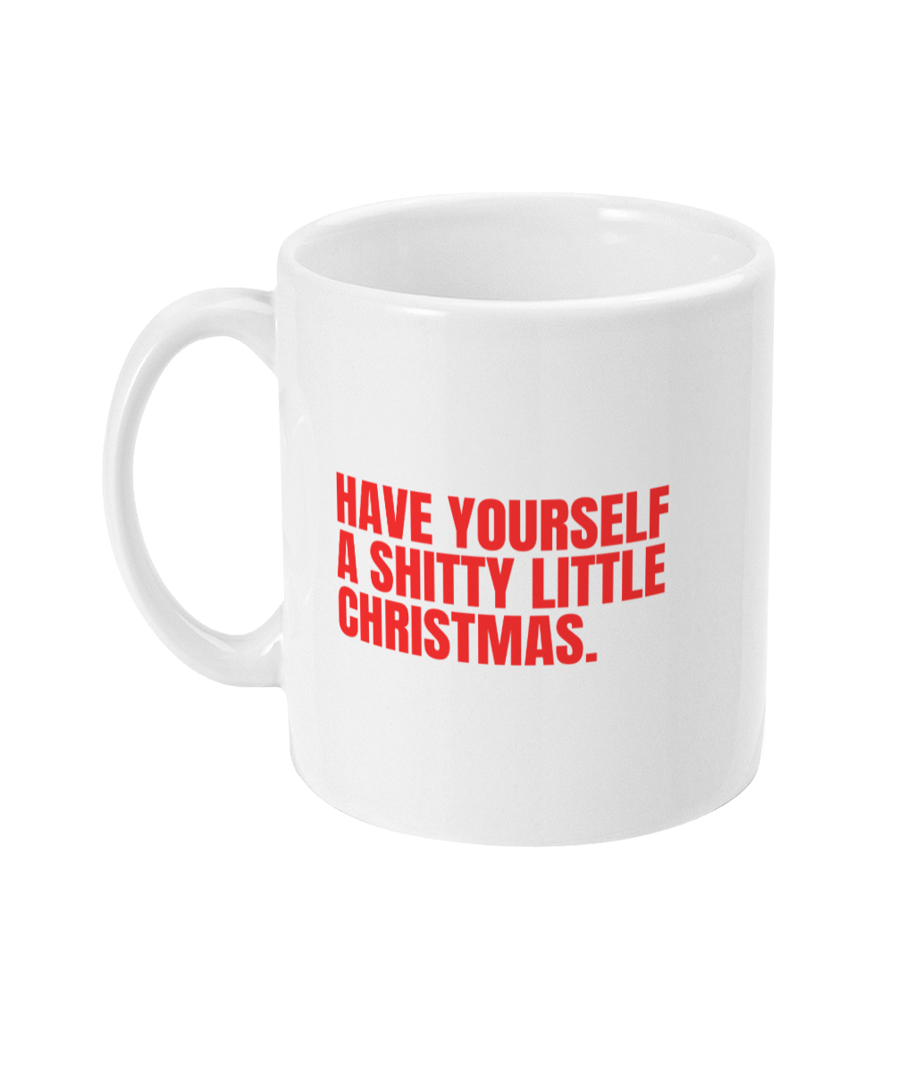Shitty Christmas mug