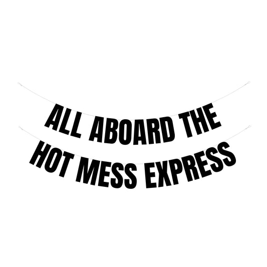 Hot mess express banner