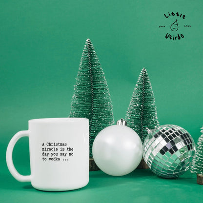 No to vodka mug