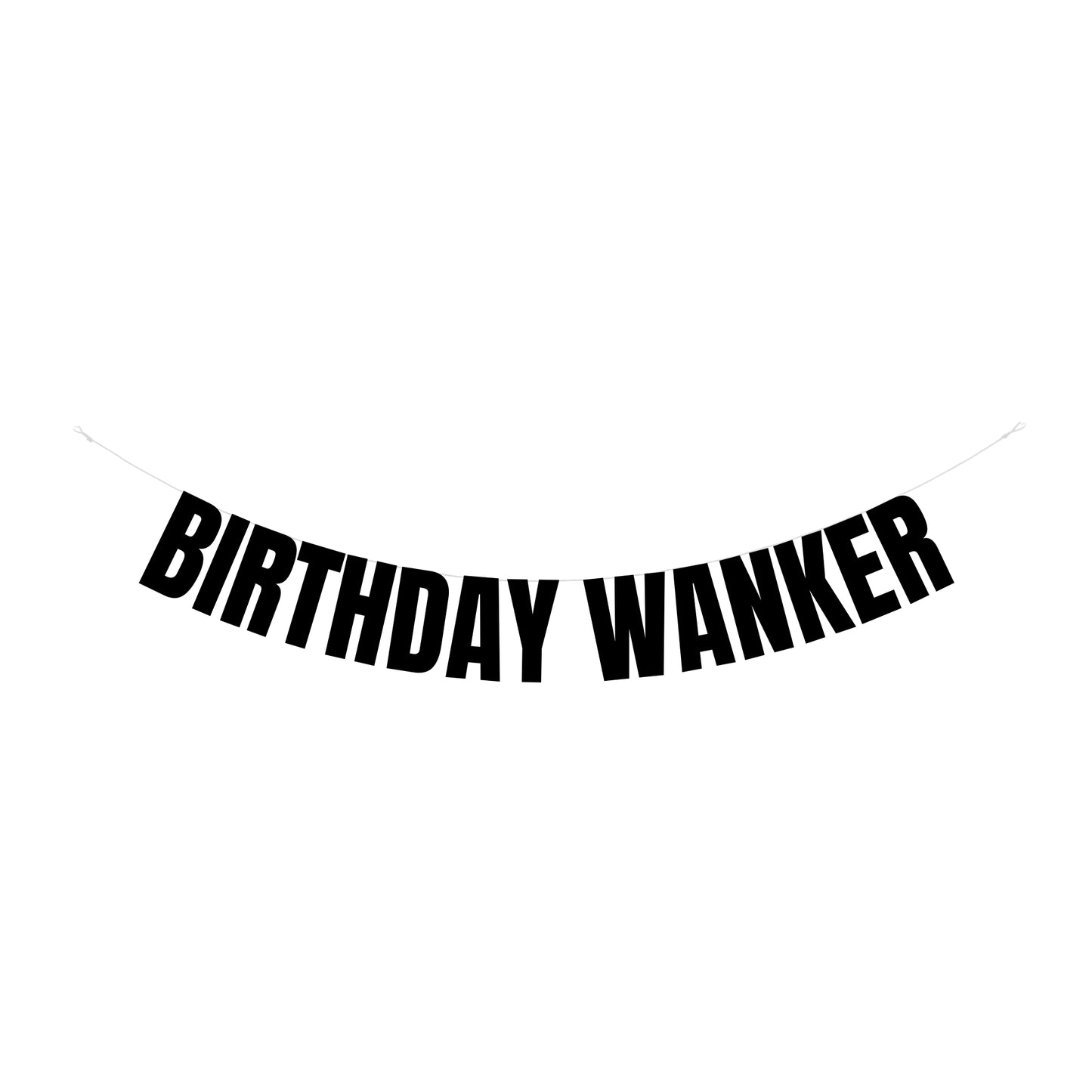 Birthday wanker banner