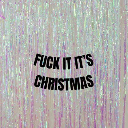 It's Christmas banner